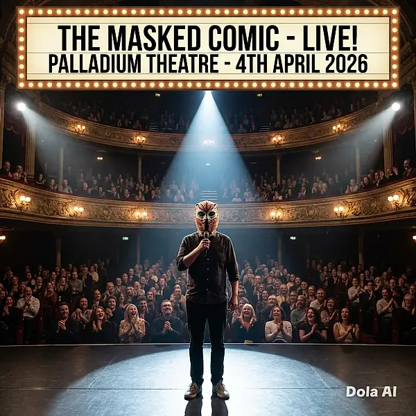 The Masked Comic photo