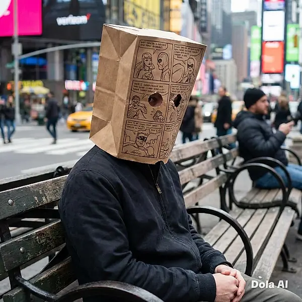 The Masked Comic photo