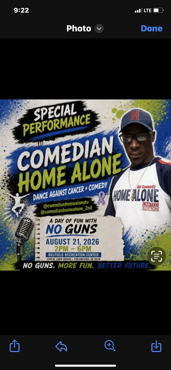 Comedianhomealone photo