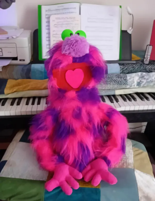 Justin's puppets photo