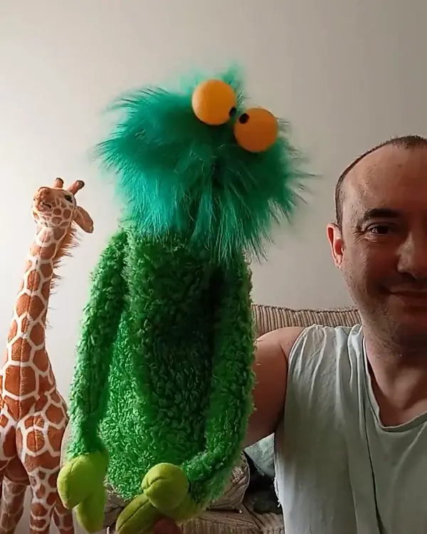 Justin's puppets photo