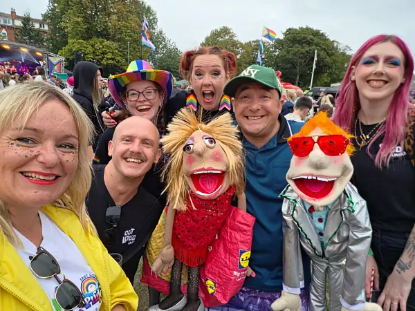 Justin's puppets photo