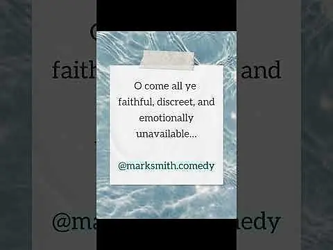 Even one unwise man would be very welcome…#comedy #christmascomedy #carols #funnyshorts