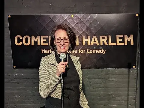 Jane Joan at Comedy in Harlem.