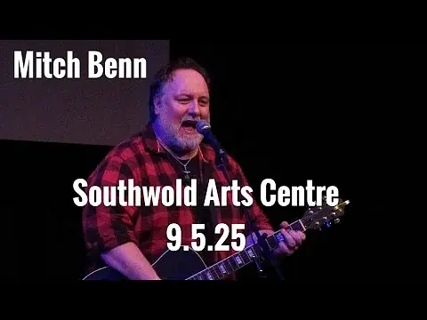 Mitch Benn at the Southwold Arts Centre 9th May 2025