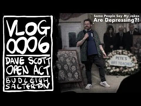 Comedy Vlog 0006 - Opening for Dave Scott - Budleigh Salterton