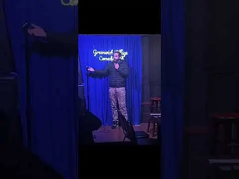 Greenwich village comedy club in New York lit af #comedy #funny #crazy