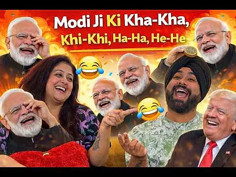 HAHA-HEHE SUNYA HONA, HUN WEKHO KHA-KHA~KHEE-KHEE… 'MODI' DE HARKATAAN DI PARODY!! Punjabi Reaction
