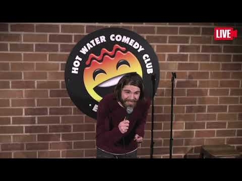 Tiziano La Bella at the Hot Water Comedy Club in Liverpool