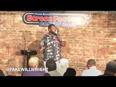 Comedian Will Wright at the Stress Factory 