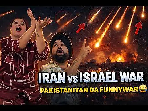 PB"s Reaction to~Overseas Pakistani Awam's Reaction to WAR~IRAN Vs ISRAEL Pakistaniyan Da Funnywar😂