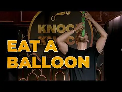 Eat a balloon