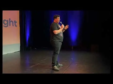 The blind guys hosting a comedy night? 10 minute set
