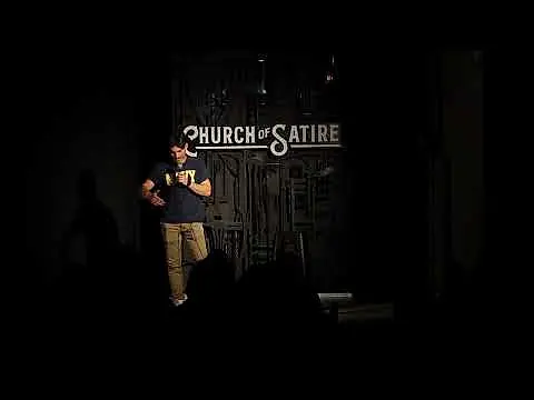Mike Hosting Church of Satire Comedy Club 7-29-22