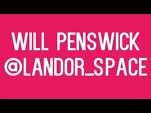 Will Penswick @ Landor Space March 2018