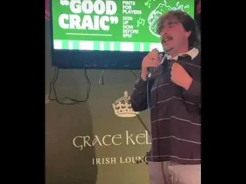 4:36 stand up clip / people watching
