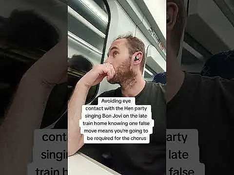 Avoid eye contact!