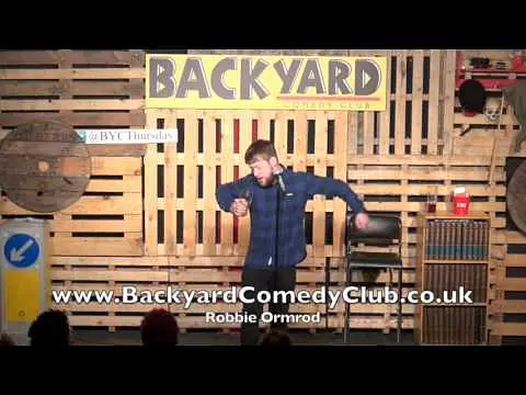 Robbie Ormrod Backyard Comedy Club 2016