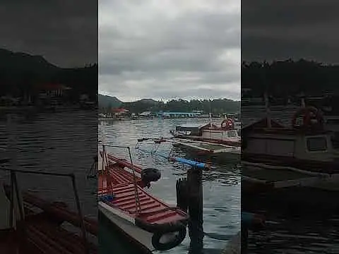 Tacloban Harbour on a muggy humid day