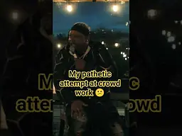 this is part of my attempt at crowd work I'm working on it trying to get better 😀 #comedy #funny