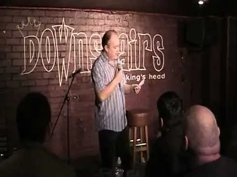 Mick Chaney downstairs At The King's Head  22 November 2012 (Stand Up Comedy)