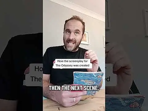 How The Odyssey screenplay was created