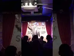 British Syrian Comedian Mo beats The Blackout at Up the Creek, Feb 17