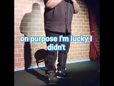 My first time at the HaHa Comedy club 😁