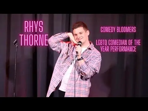 Rhys Thorne at Comedy Bloomers
