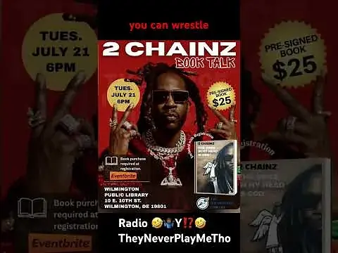 I Say 😂 @2Chainz #BookTalk ⁉️Y🤷🏾‍♂️ #TheyNeverPlayMeTho #CasanovaOfComedy
